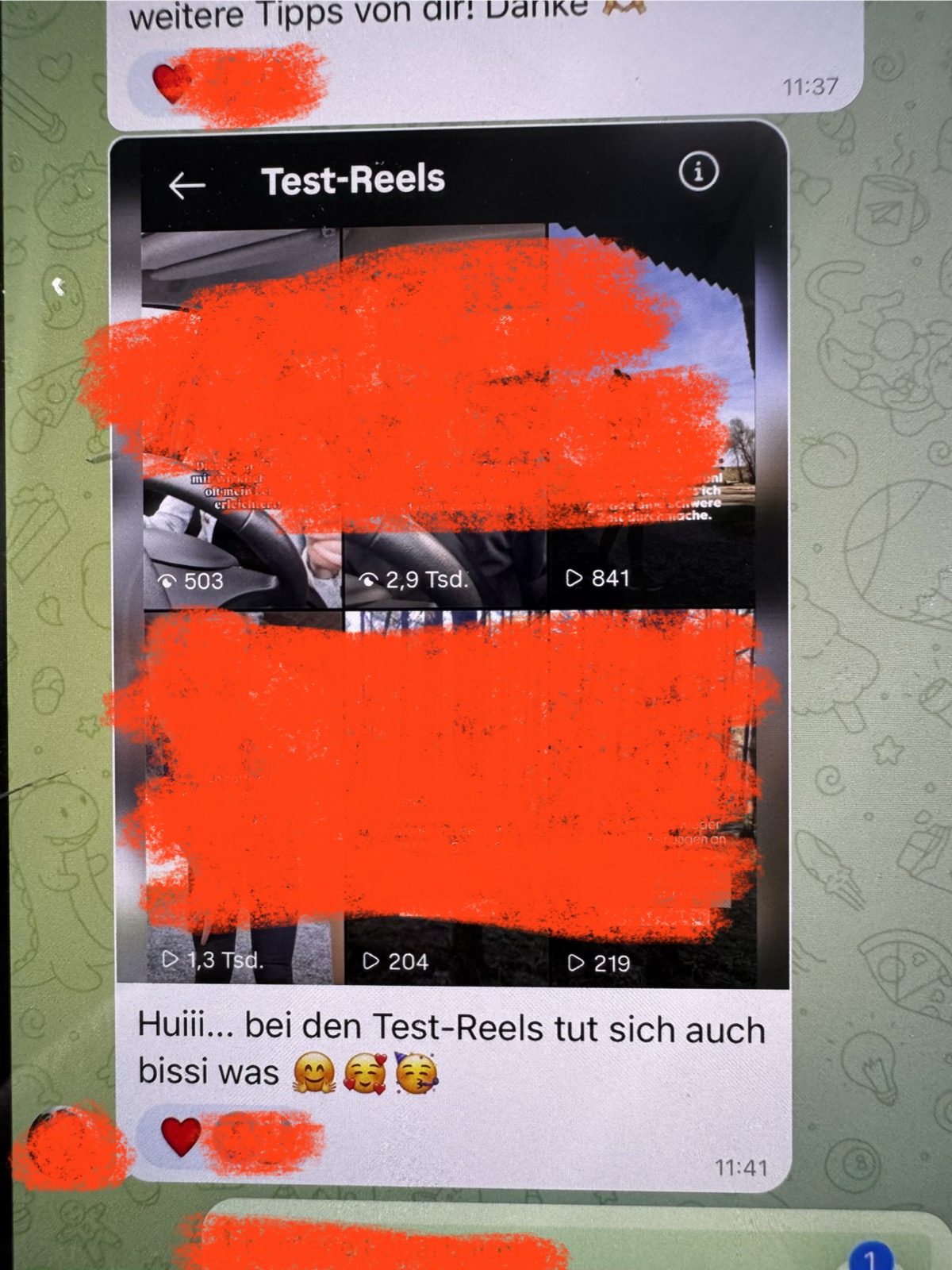 Feedback zu Instagram to GO