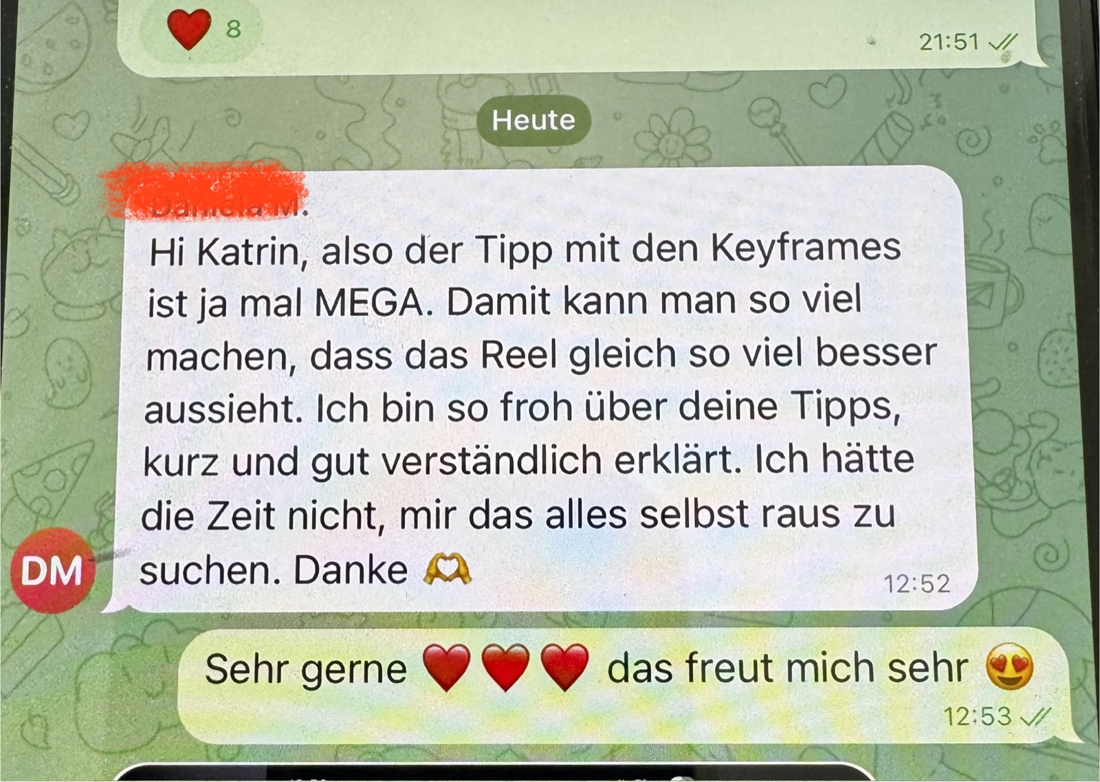 Feedback zu Instagram to GO