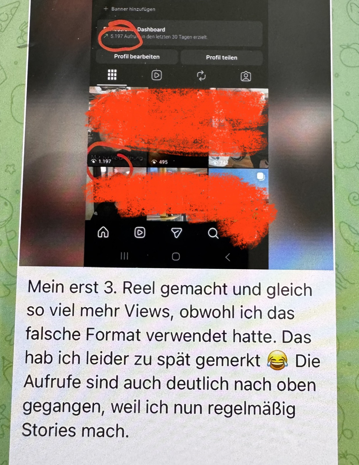 Feedback zu Instagram to GO