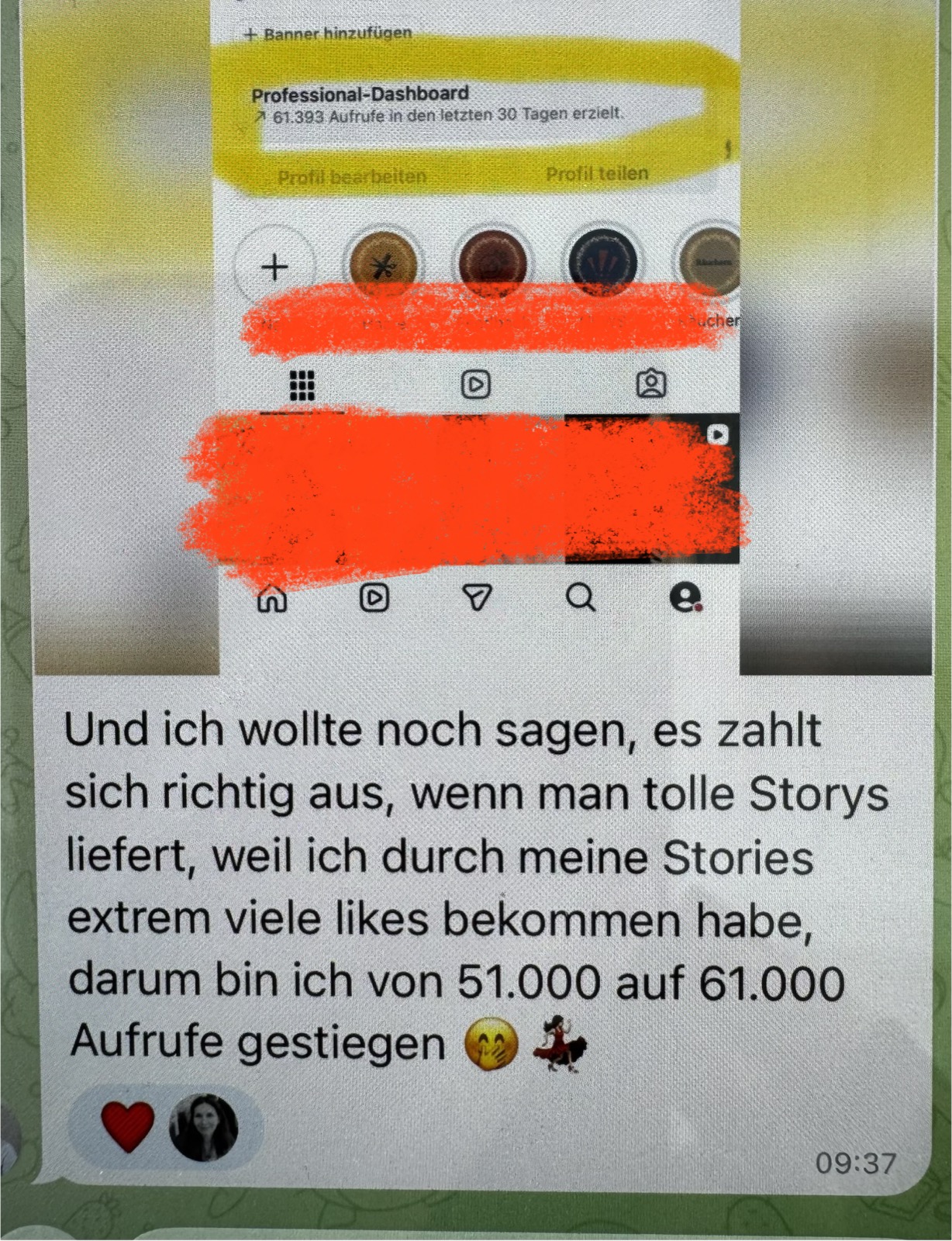 Feedback zu Instagram to GO