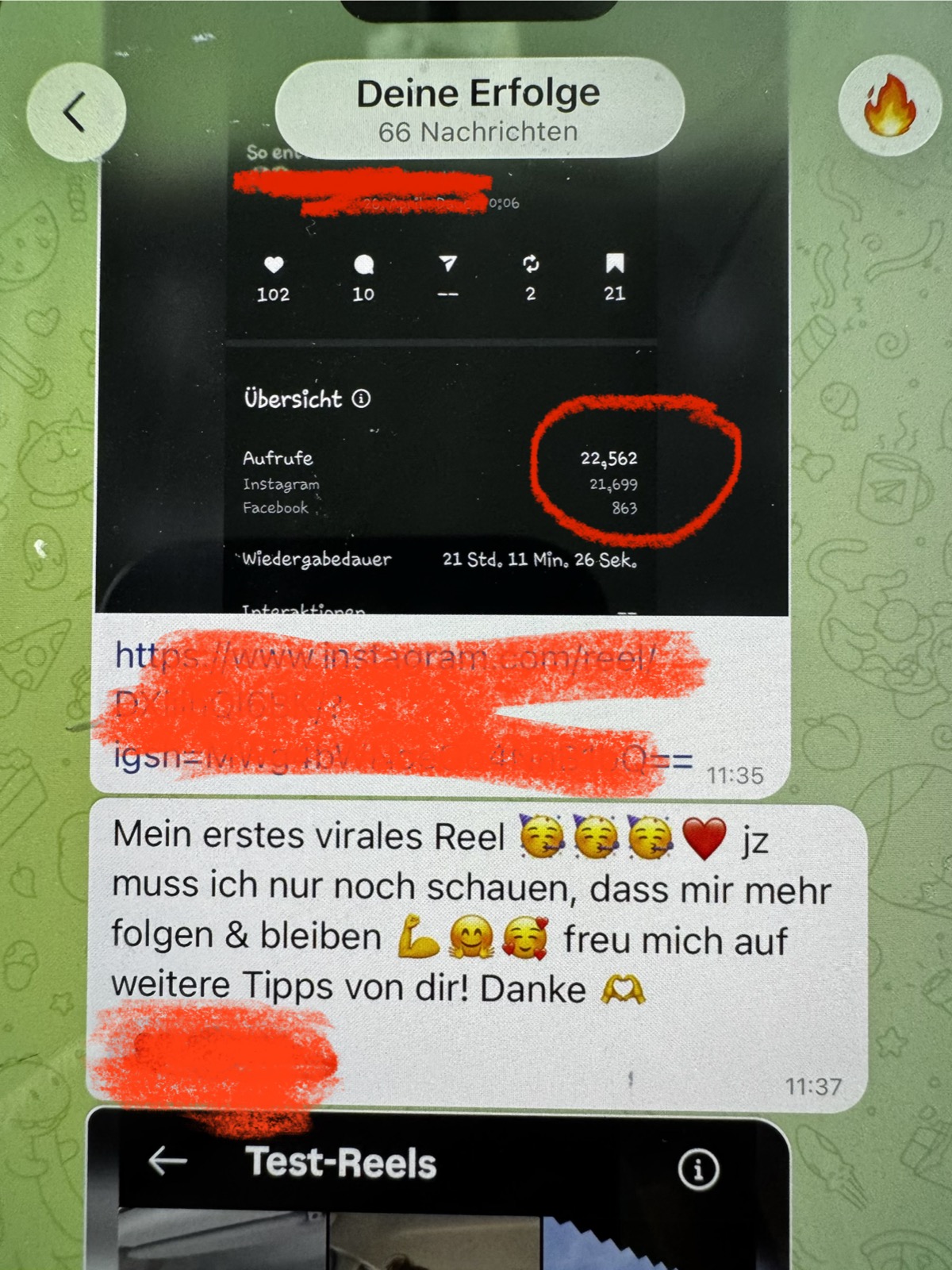 Feedback zu Instagram to GO